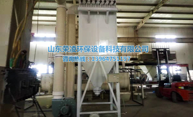 脈沖帶式除塵器現場案例